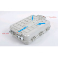 Outdoor wall-mounted 32 cores fiber optic cable distribution box ,plastic distribution box,fiber distribution box ip65